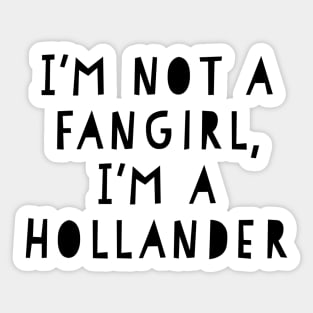 I’m a Hollander Sticker